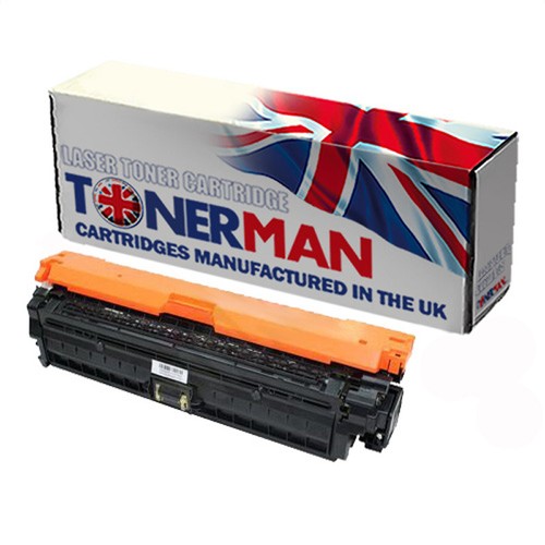 Toner for HP CP5225 A3 Colour Printers CE740A 7000 pages Black UK Reman. - Picture 1 of 7