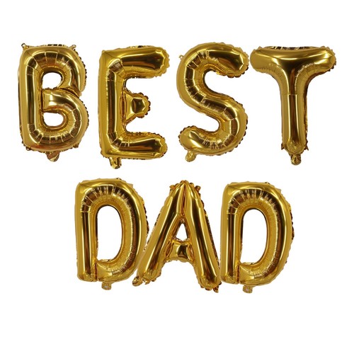 Happy Father Day Balloons Foil 16-inch Best DAD Self inflating Balloons Party UK - Picture 23 of 26