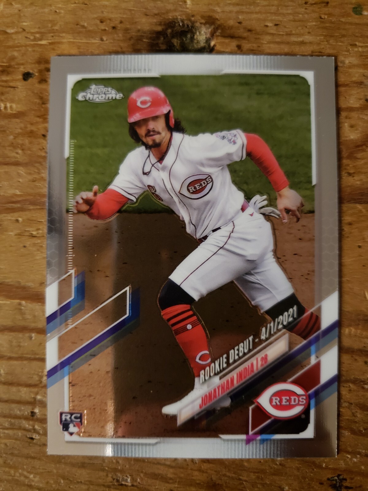 2021 Topps Chrome Update JONATHAN INDIA RC #USC96 Rookie Debut