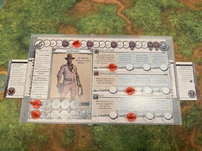 3D BRETTSPIELE Cthulhu Death May Die Overlays Playerboard 3D Druck Brettspiele Zubehör