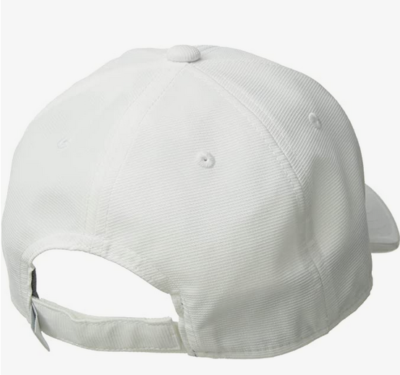 NEW adidas Men's Decision Structured Adjustable Hat-White/Clear