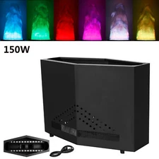 160W RGB 3in1 LED Fake Fire Light DMX Stage DJ 3D Fake Flame Light Lamp Effect
