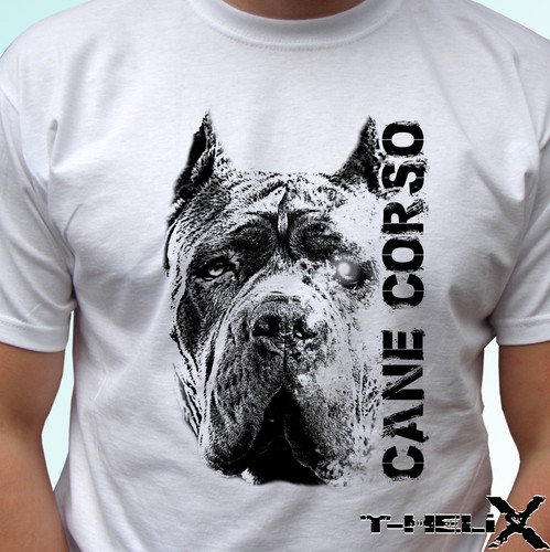 Cane Corso head - dog t shirt top tee design - mens womens kids baby sizes - 第 1/5 張圖片