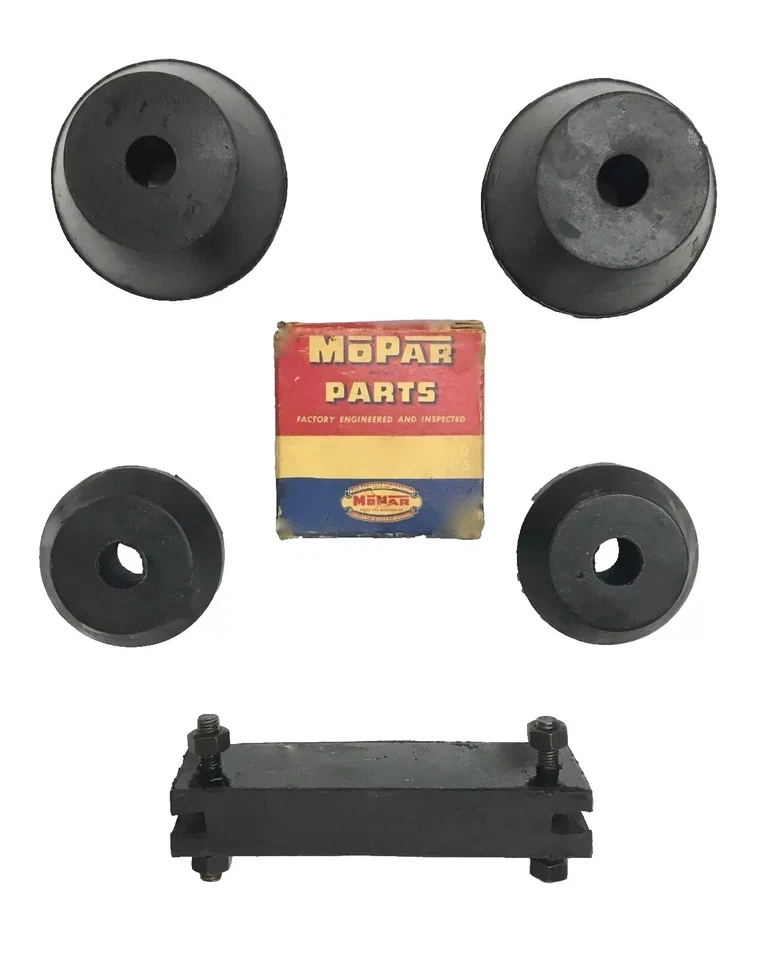 Dodge Truck WDX WD-15 1939-1956 juego de 5 montaje de motor delantero de 6 cilindros Foto 2 de 4