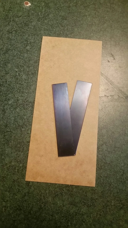 Azul Templado Muelle Acero 18 Pulgadas x 0.015" Grueso x 3/4" Ancho Lote UNA Pieza Foto 2 de 4