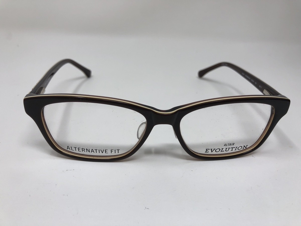Altair Evolution Eyeglasses Frame A5042 210 Brown 53-16-135