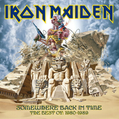 Iron Maiden 'Somewhere Back In Time - The Best of 1980-1989' 2x12'' Vinyl - NEW