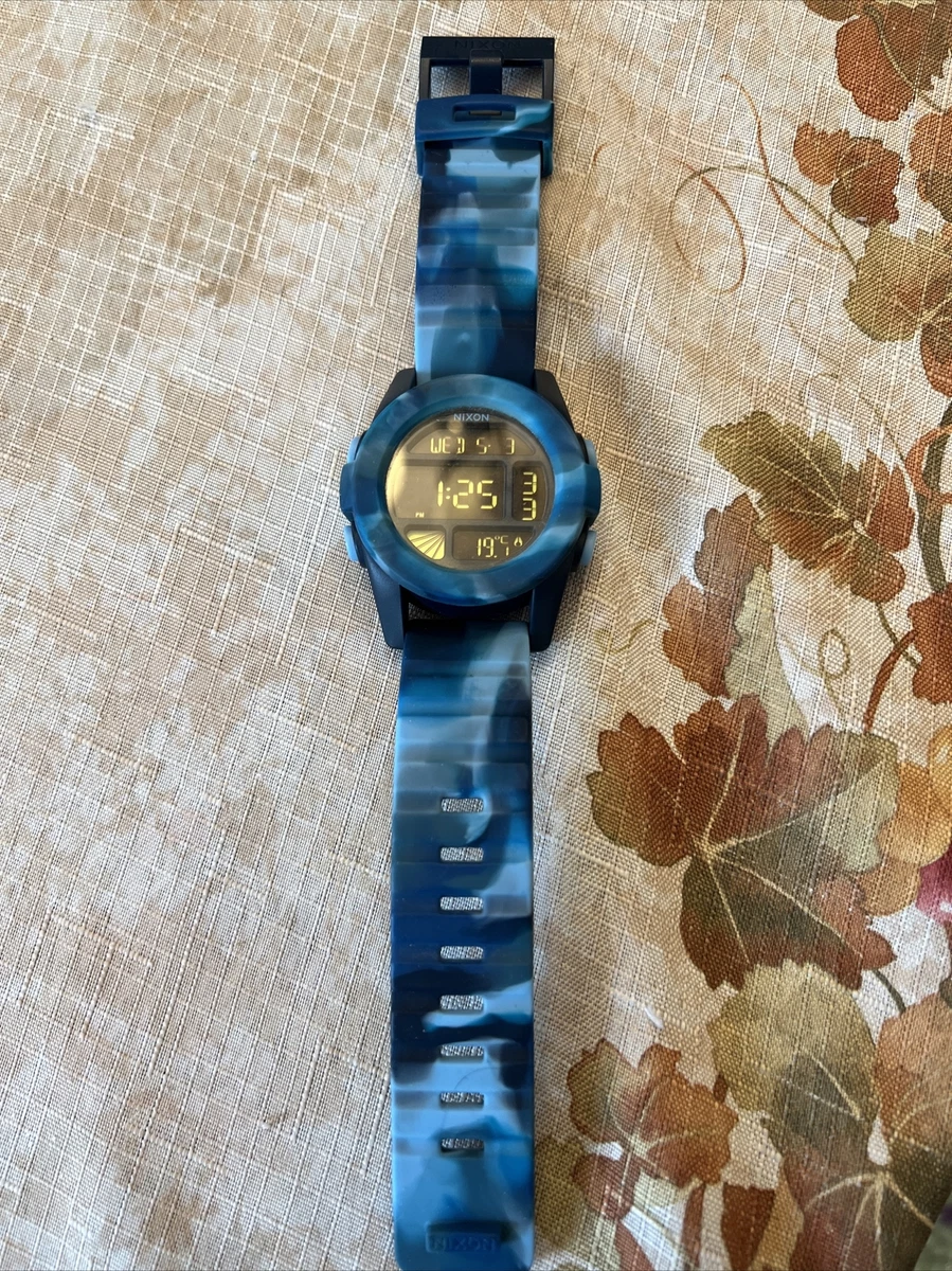 Nixon The Unit Tie Die Blue Nixon The Unit Tie Die Blue