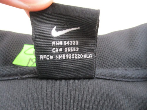 Polo Colorado Buffaloes Nike Team Uomo Grande Nera Boulder Calcio Golf - Foto 8 di 15