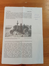 Prospekt Lanz Bulldog Verdampfer Zeitungsausschnitt Traktor Schlepper Brochüre E