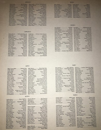 New Jersey All State ORCHESTRA & CHORUS NJ Concert 1973 Vinyl LP - Picture 4 of 5