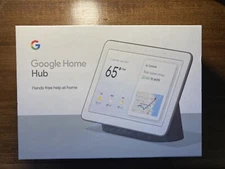 Google Home Hub 7" Touch Display - White (NEW!)