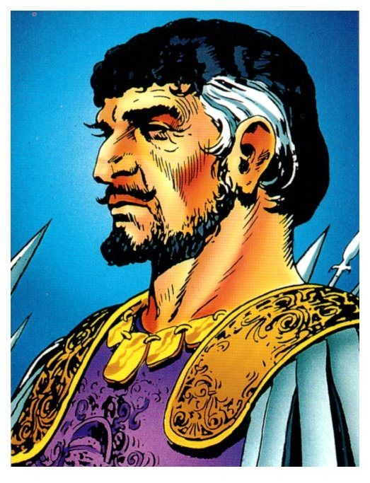 Prince Valiant Comic Images 1995 Card 43 Assassination Plot General Aetius