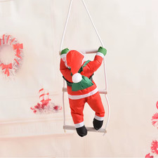 Christmas Santa Claus Climbing Ladder Doll Christmas Tree Hanging Decoration Ind