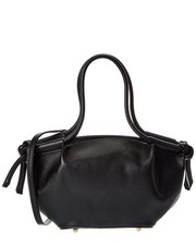 Isabella Rossetti Jolene27 Leather Shoulder Bag Women's Black