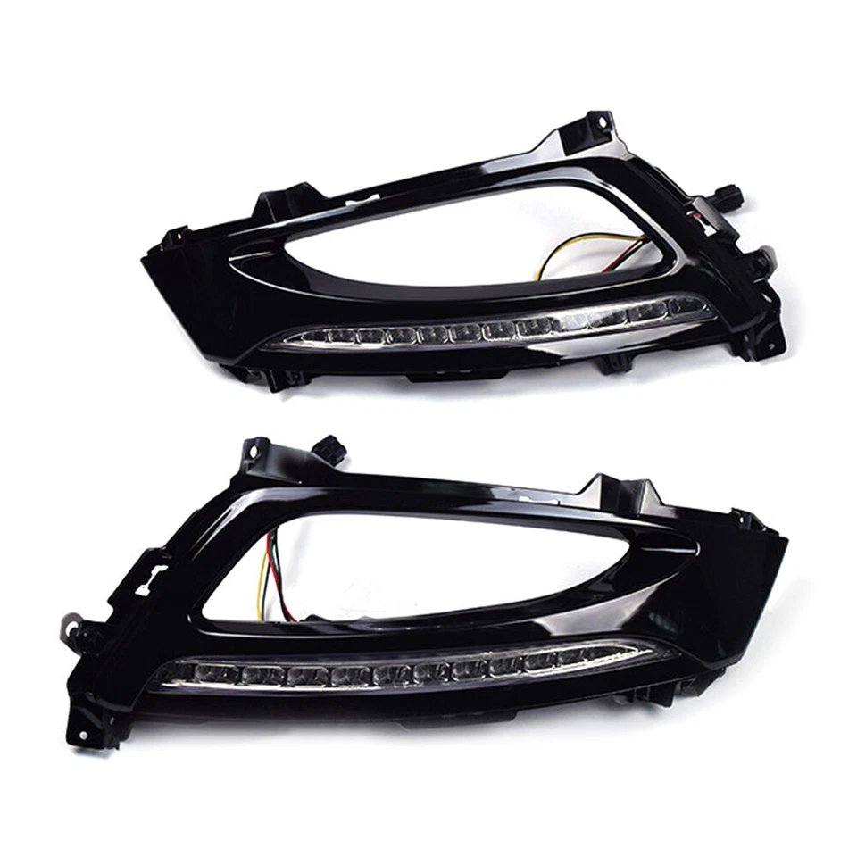 Par de luces antiniebla LED de circulación diurna DRL para KIA Optima K5 2011-2013 Foto 4 de 4