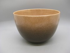 Vtg 1950's Edith Heath Ceramics Brownstone Coupe Line Vegetable Bowl 6"x4" RARE 