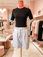 Damen Sportliche Shorts Hellblau  Gr. 40