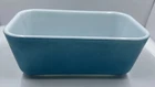 Vintage Pyrex Primary Colors Blue Ovenware  Dish Only * No Lid #0502