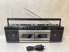 Sony CFS-W35L  VINTAGE GHETTOBLASTER BOOMBOX. NEUE RIEMEN. FUNKTIONIERT SUPER