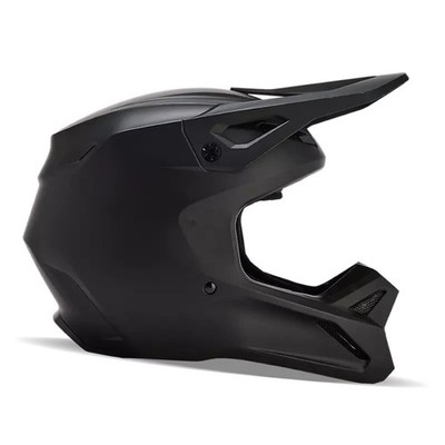 FOX RACING YTH V1 MATTE BLACK HELMET MT BLK - YS