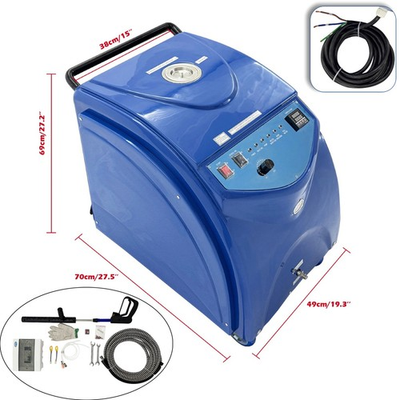 #ad #ad Commercial 220V 1PH 18L High Pressure Steam Cleaning Machine Car Washer 6 13Bar $3176.76