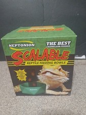 NEPTONION SCALABLE Reptile Feeding Bowls for lizard, Gecko, Toad, Frog