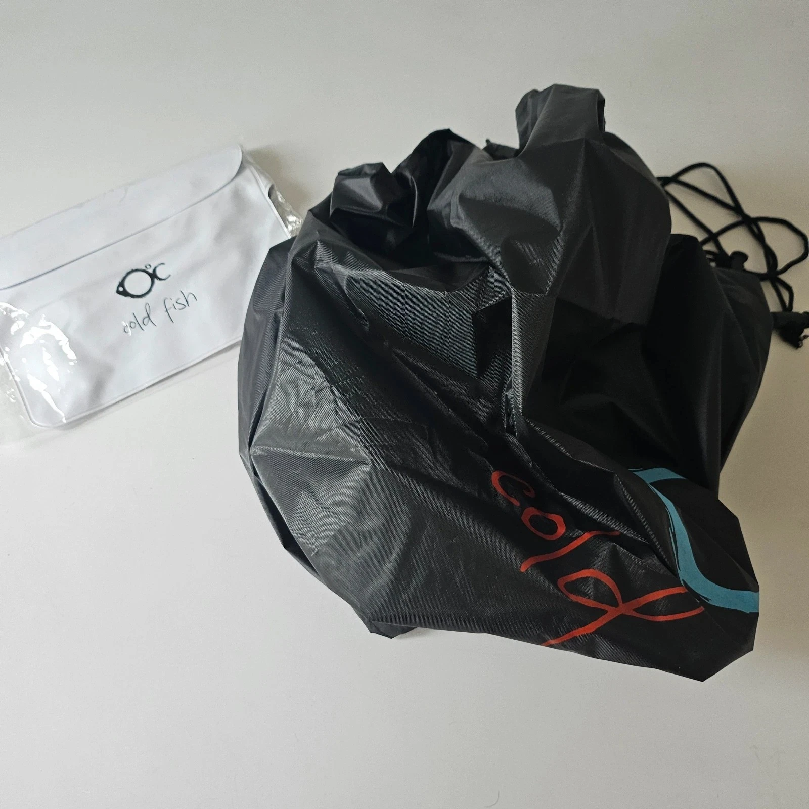 Cold water swimming changing mat drawstring bag waterproof bumbag bundle new