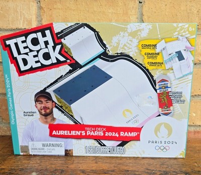 Aurelien Giraud Tech Deck Ramp Officially Licensed Paris Olympics 2024