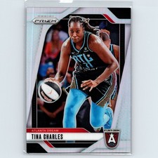 2024 Panini Prizm WNBA Tina Charles #36 Silver Prizm Atlanta Dream