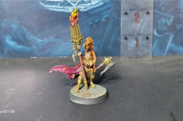 Compatible with age of sigmar fyreslayers pinup painted miniatures - Image 4 of 4