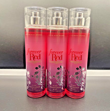 Bath and Body Works Forever Red Vanilla Rum fragrance mist 8 FL OZ SET OF 3