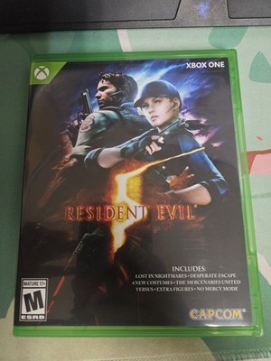 Resident Evil 5 HD Microsoft Xbox One Updated Cover Art **FREE SHIPPING**