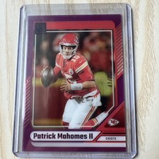 2024 Panini Clearly Donruss - Patrick Mahomes II #27 Purple 47/75 🐐 