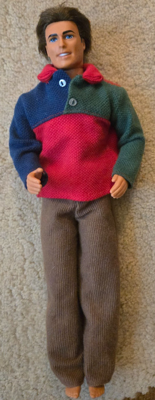 **NICE** Vintage Clothed Ken Doll 1968 Body 1997 Head Mattel Barbie
