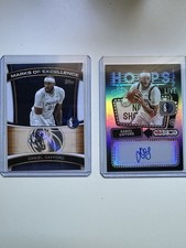 Topps 2x Daniel Gafford Autograph Cards Mavericks 2025-26 Marks Excellence