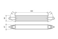Valeo LadeluftküHler 818712 FüR Fiat Doblo GroßRaumlimousine Multijet JTD 16V