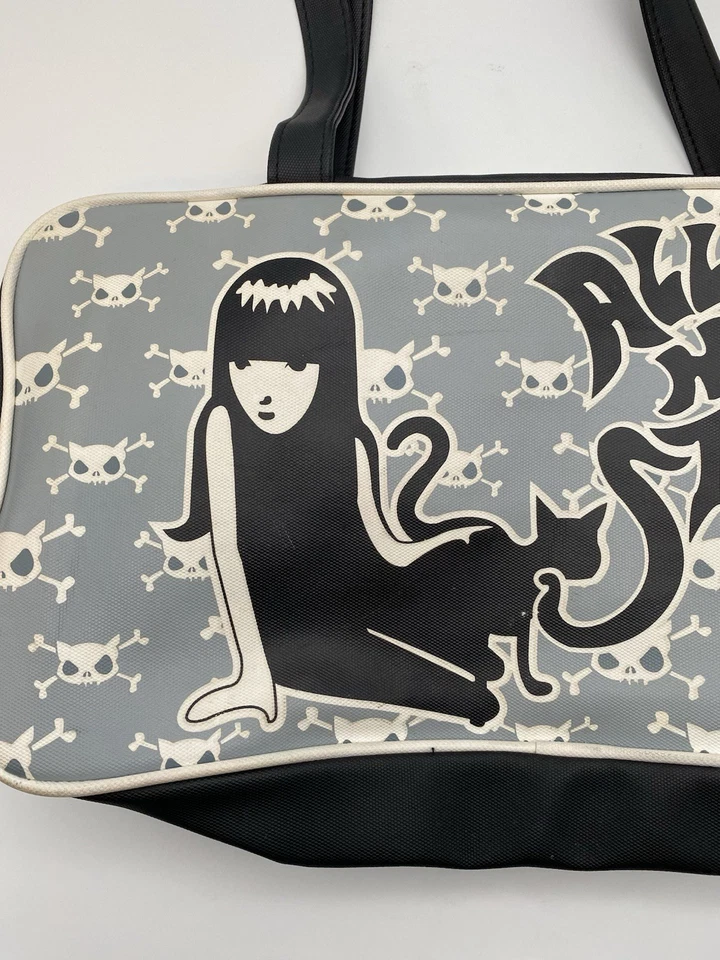 Vintage Emily the Strange "All You Need is Strange" Overnight Travel Bag Y2K - image 3 of 4