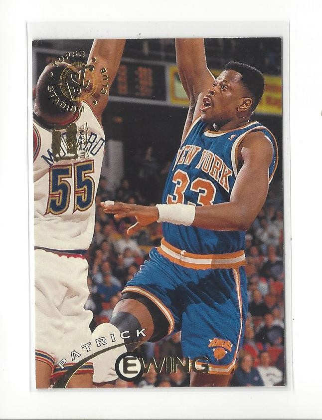 1994-95 Stadium Club First Day Issue #1 Patrick Ewing Knicks