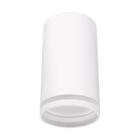 Deckenspot Deckenlampe Weiß GU10 Ø 5,5 Cm H: 10 Cm Klein Aus Aluminium Aufputz