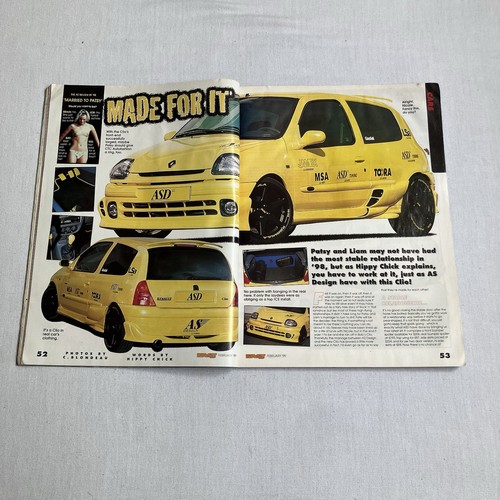 Fast Car Magazine February 1999 Vintage - Bruisin' Escort - Cover Girls of 98 - Picture 9 of 13