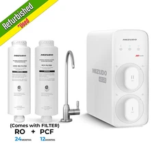 Reverse Osmosis System, NSF Certified,Tankless, Under Sink 400 GPD,w/2 Filters