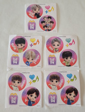 McDonald's Tinytan x BTS 2025 Happy Meal Toys - Sticker Set Extra Jimin and V