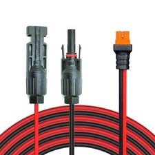 Solar to XT60i Charge Extension Cable, 12AWG 3.6M/12FT Solar Connectors XT60i
