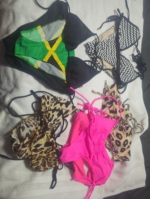LOT WOMEN'S BIKINIS AND COVER-UPS SIZE MEDIUM