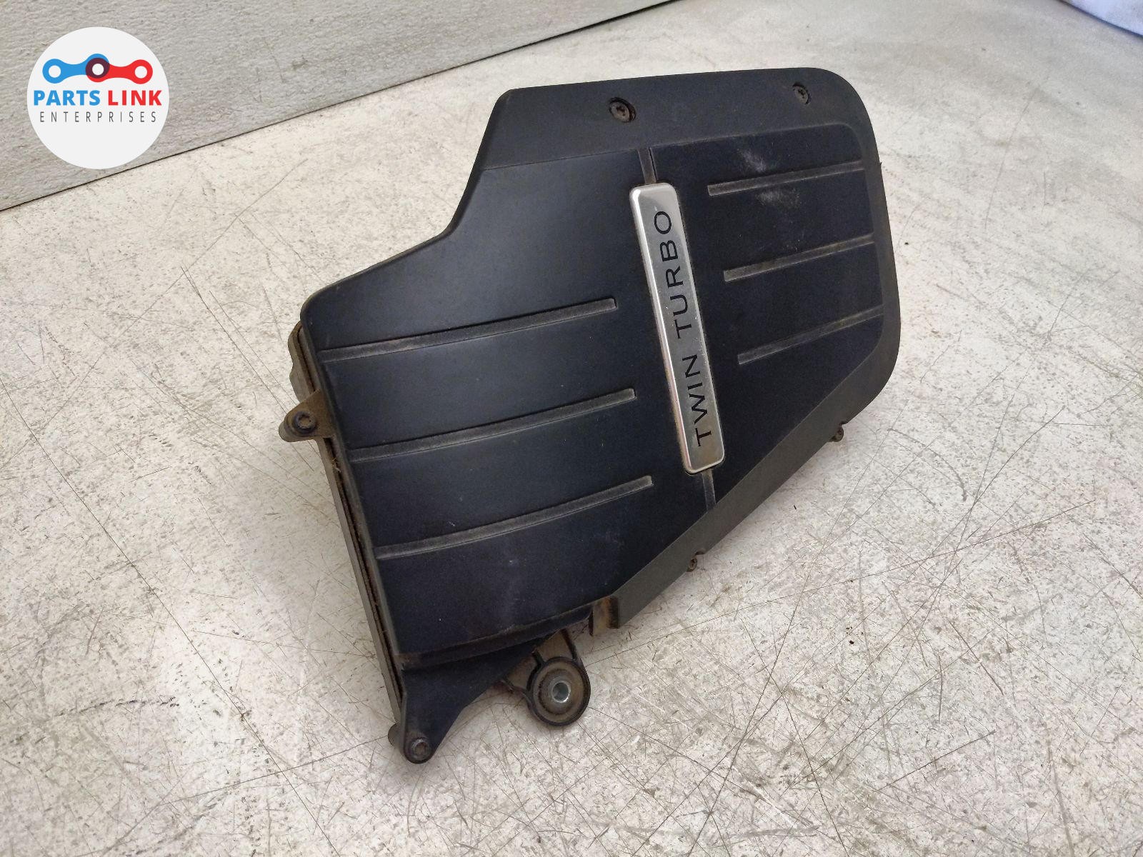 06-12 BENTLEY CONTINENTAL FLYING SPUR LEFT AIR CLEANER FILTER INTAKE BOX 3W2 6.0
