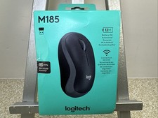 Logitech M185 Wireless Mouse 2.4GHz USB Mini Receiver Brand New Sealed