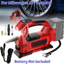 Cordless Tire Inflator Air Compressor for Milwaukee 18V Battery No Batteries 1PC