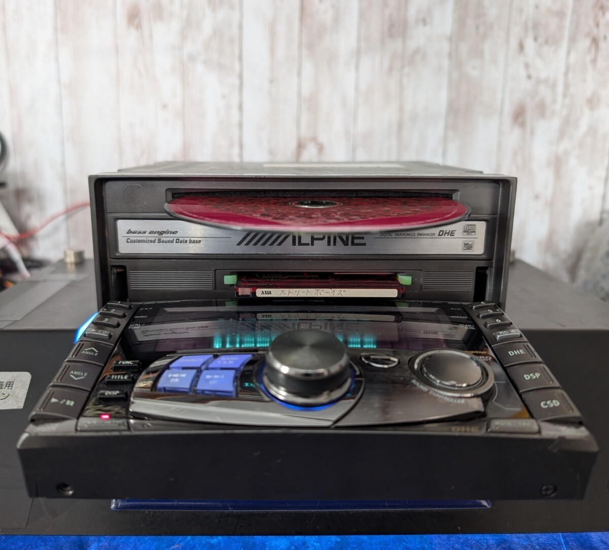 Alpine MDA-W933J 2DIN Car Audio MD CD Receiver DSP Ai-NET Tested