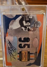 2005 Leaf Certified Materials - Fabric of the Game Richard Dent  Auto /95